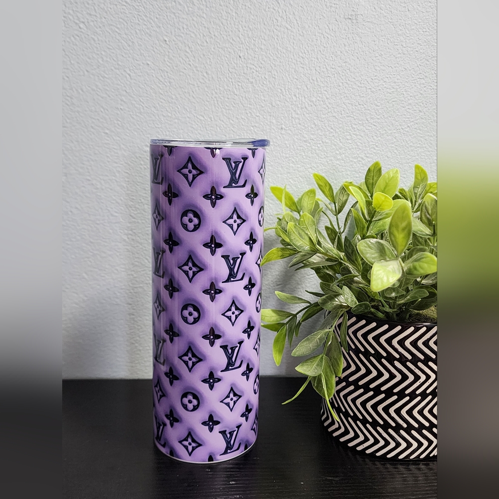 Purple Designer Tumbler
